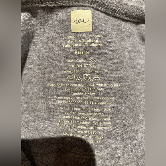 Tea Collection Gray Dress - Picture 6 of 6